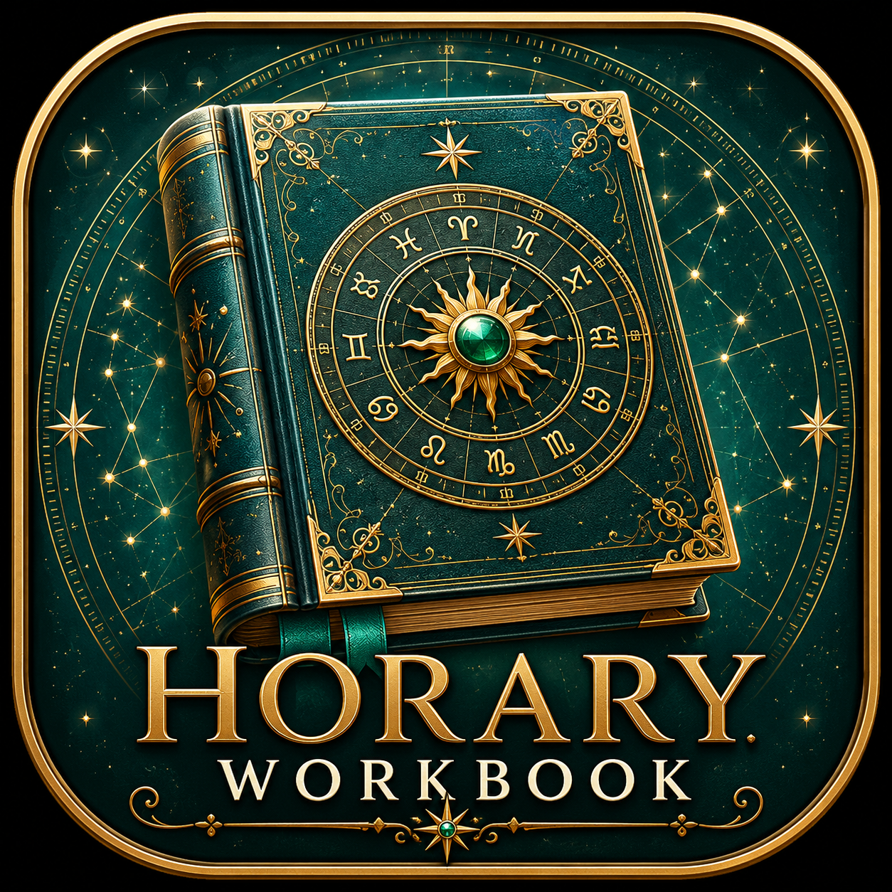 Horary Astrology guidebook icon